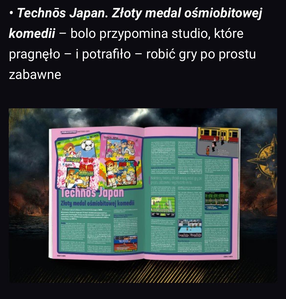 Technōs Japan. Złoty medal ośmiobitowej komedii